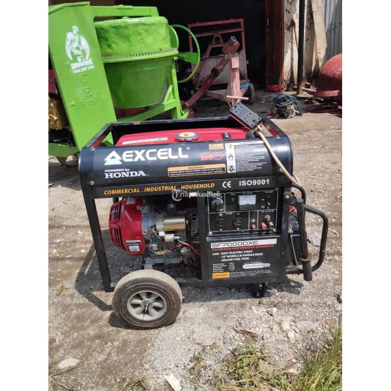 Mesin Genset Bekas Honda 5500WATT Mulus Siap Pakai Jatibening - Bekasi Kota