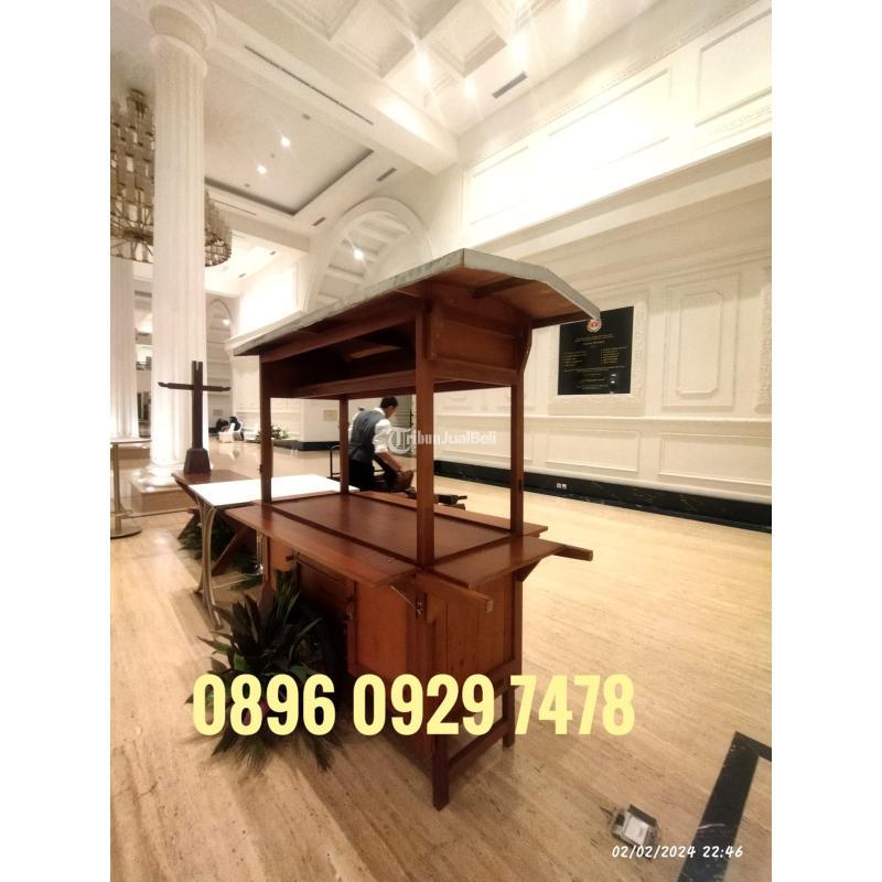 Sewa Rental Gerobak Kayu - Bekasi Kota