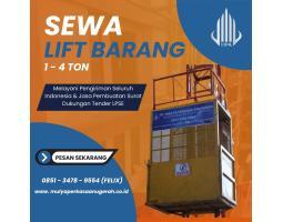 Sewa Lift Barang, Bintan - Riau