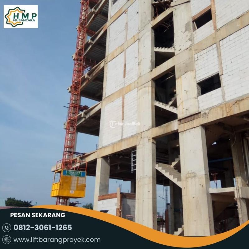 Sewa Lift Barang Proyek - Makassar