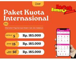 Promo Paket Kuota Internasional - Surabaya