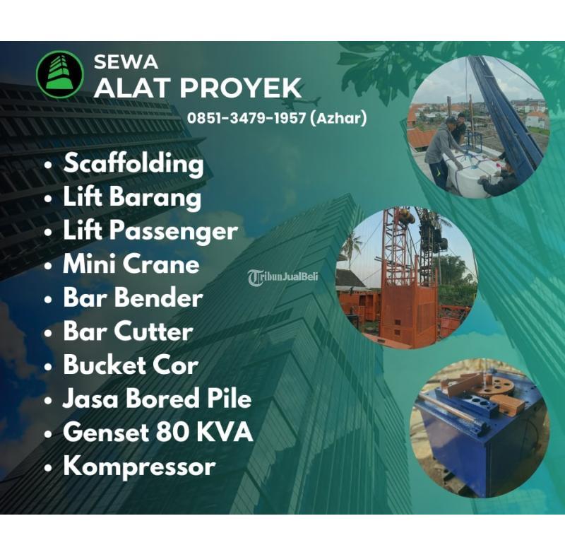 Sewa Lift Barang, Solusi Angkut Material Cepat dan Efisien untuk Proyek, Denpasar - Bali