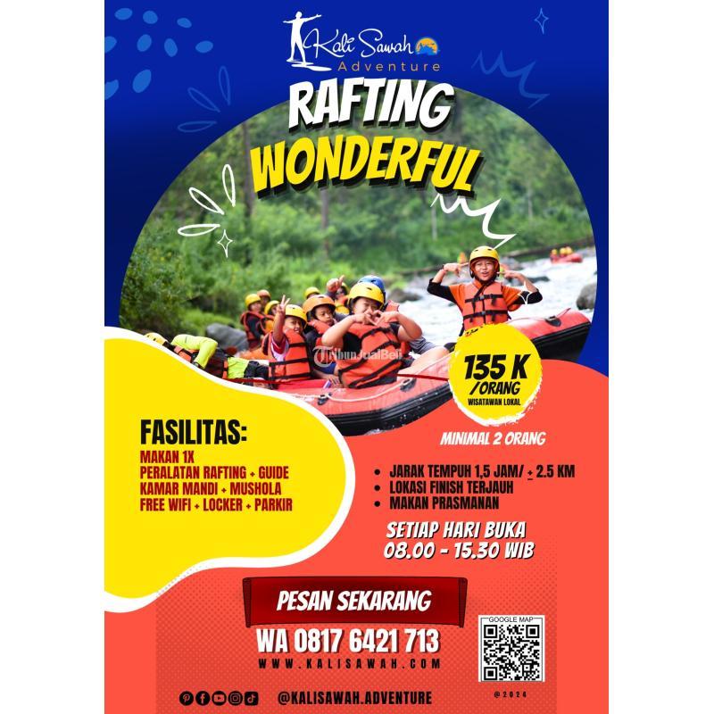 Paket Rafting, Arung Jeram Wonderful Songgon - Banyuwangi