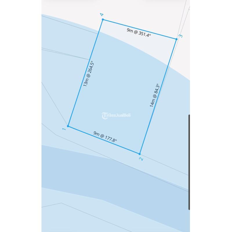 Dijual Tanah Kavling Murah Luas 118m2 SHM Sayap Dago Strategis Lokasi Dalam Perumahan Sejuk - Bandung Kota