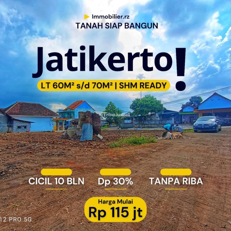 Jual Tanah Luas 70 m2 Siap Bangun Pinggir Jalan - Malang