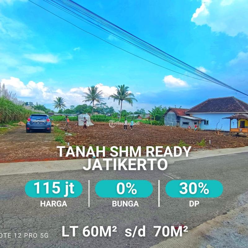 Dijual Tanah Jatikerto Ramah Kantong Legalitas SHM - Malang 