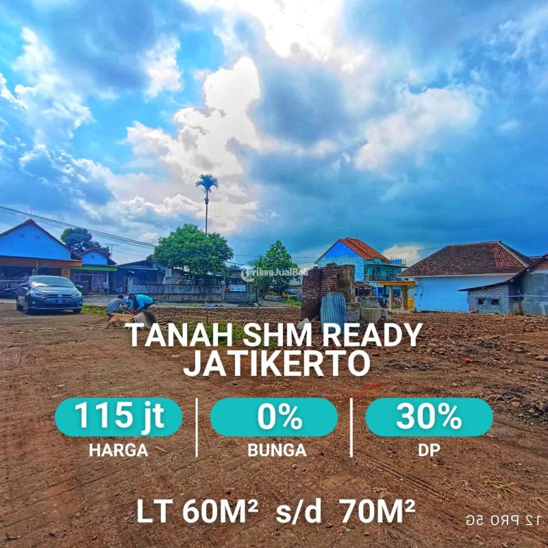 Dijual Tanah Jatikerto Siap Bangun SHM - Malang 