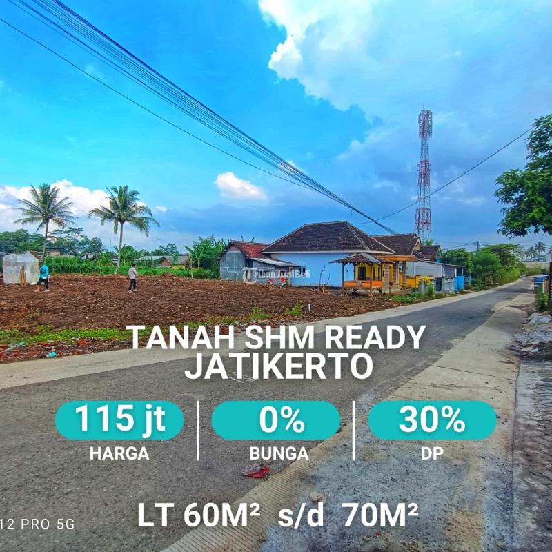 Dijual Tanah Jatikerto Pinggir Jalan Siap Bangun - Malang 
