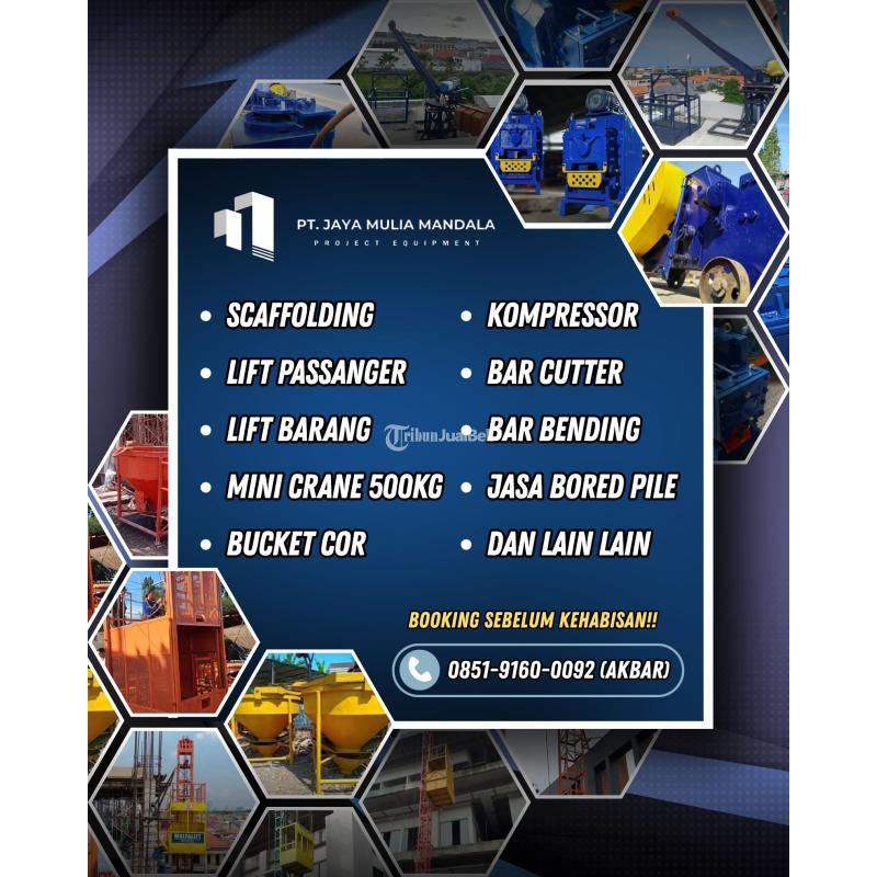 Mesin Bar Bending 3 Phase untuk Bar Bending Schedule Proyek - Malang