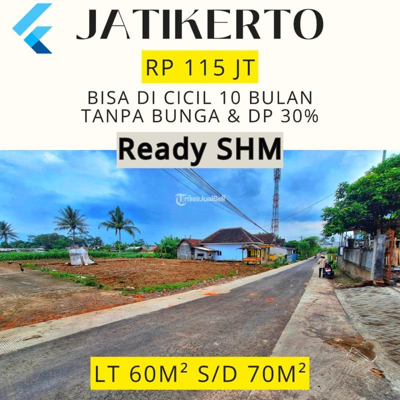 Jual Tanah Luas 60-70 m2 di Jatikerto Pinggir Jalan - Malang