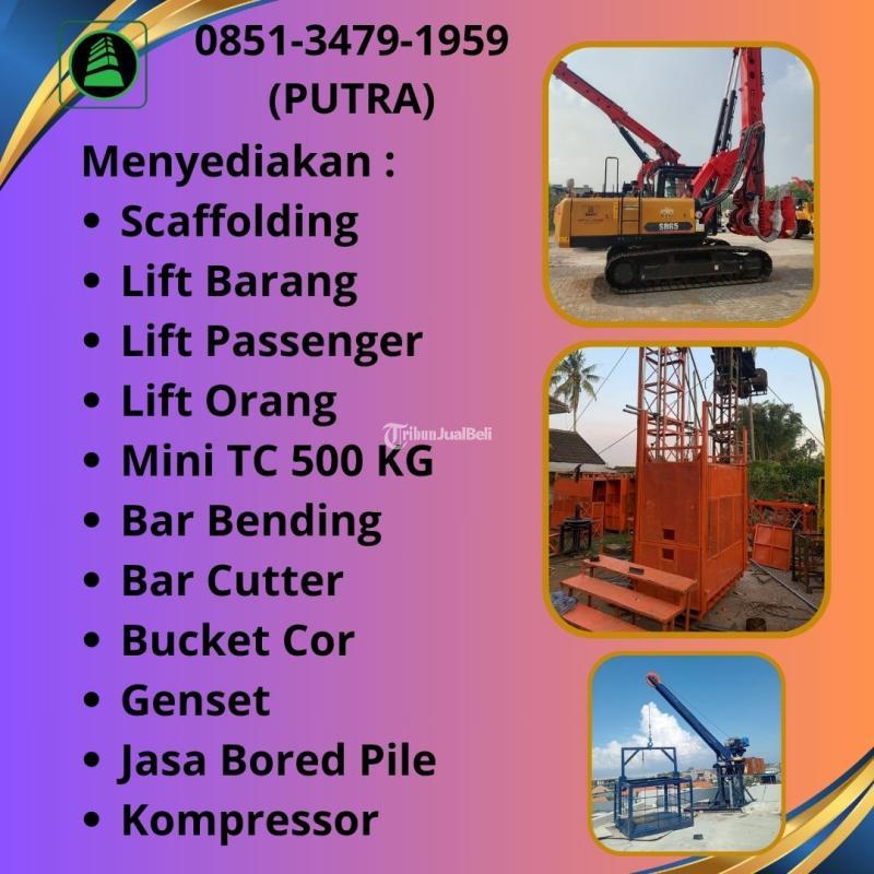 Rental Lift Barang, Siap Kirim 24 Jam - Malang