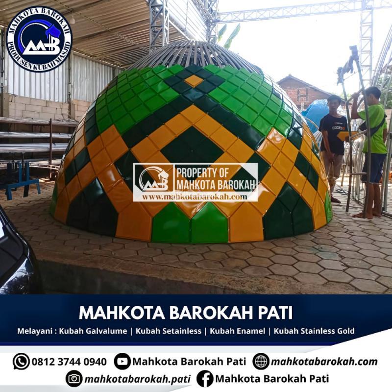 Produsen Kubah Stainless Anti Karat dan Stainless Gold - Pati