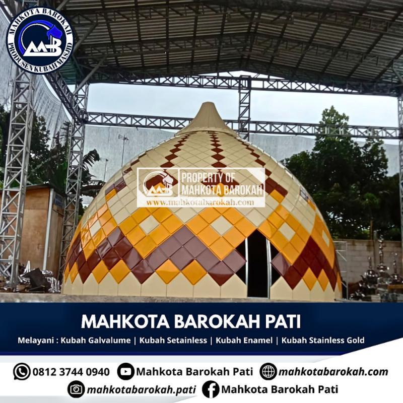 Produsen Kubah Stainless Anti Karat dan Stainless Gold - Pati