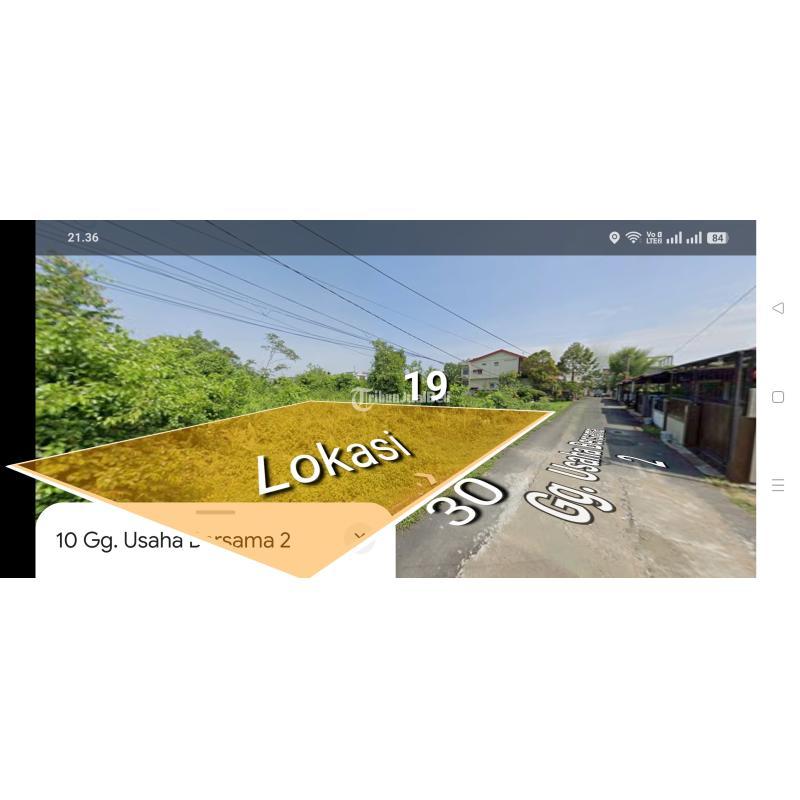 Jual Tanah Di Purnama Gang Bersama 2 Ukuran 30x19 meter Harga 1.5 M - Pontianak
