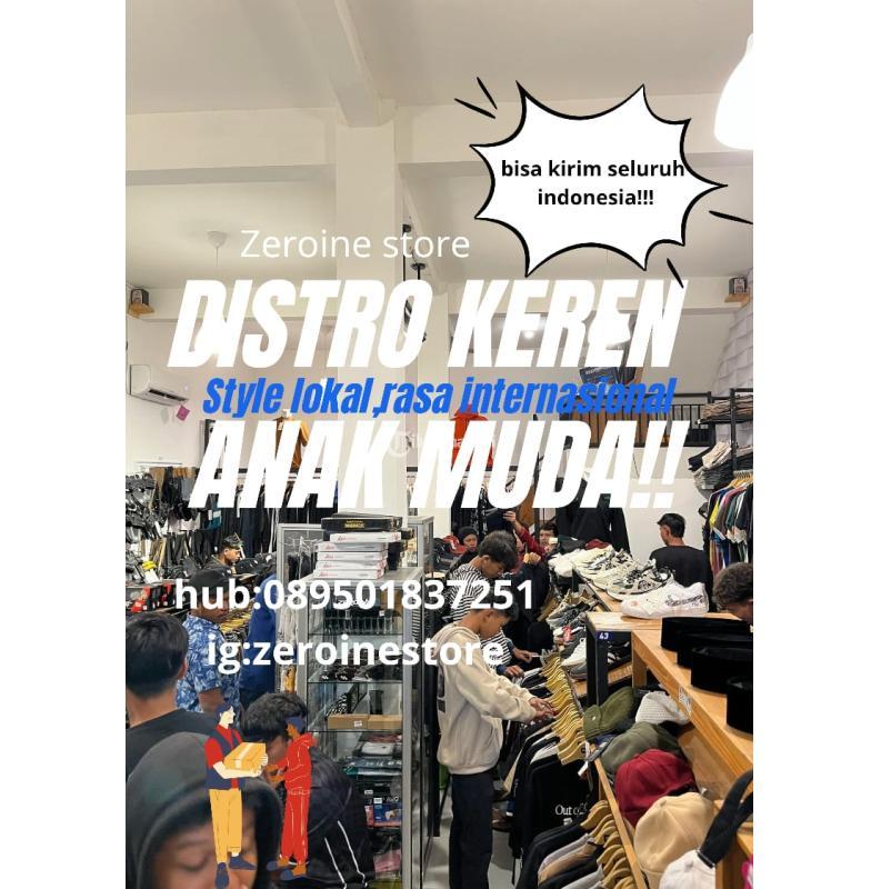 Distro Zeroine Tampil Gaya dengan Fashion Pria - Blitar