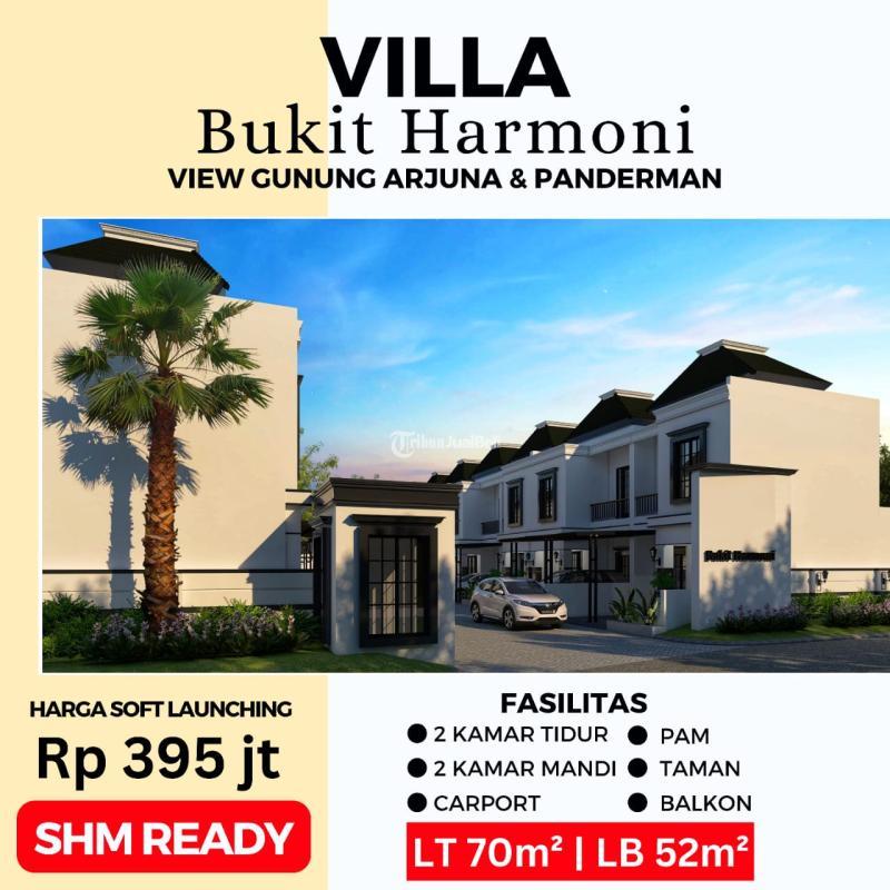 Dijual Rumah Villa Bukit Harmoni Bocek 2KT 2KM SHM Free Balik Nama - Malang