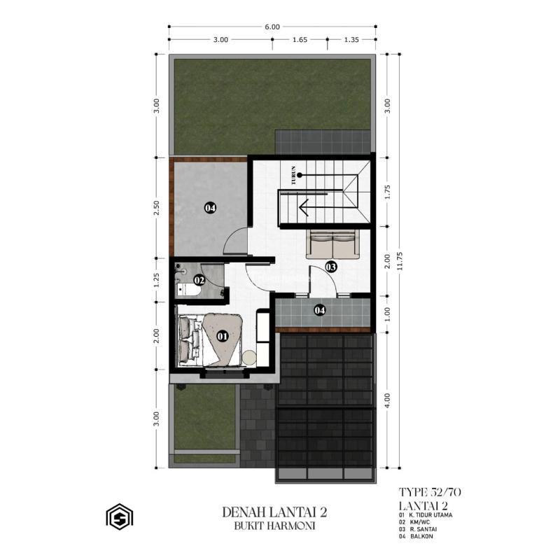 Dijual Rumah Villa Bukit Harmoni Bocek 2KT 2KM SHM Free Balik Nama - Malang