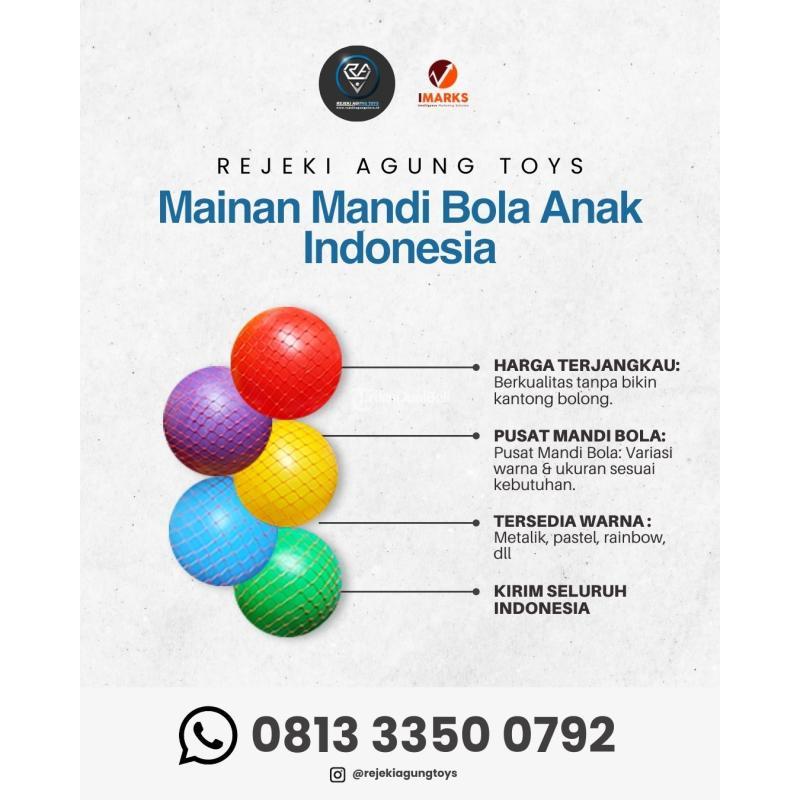 Tempat Mainan Mandi Bola Anak Rejeki Agung Toys Indonesia - Lamongan