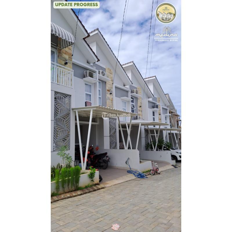 Dijual Rumah Medina Townhouse 2KT 1KM SHM Hunian Syariah Tanpa Bank Dekat Stasiun - Depok