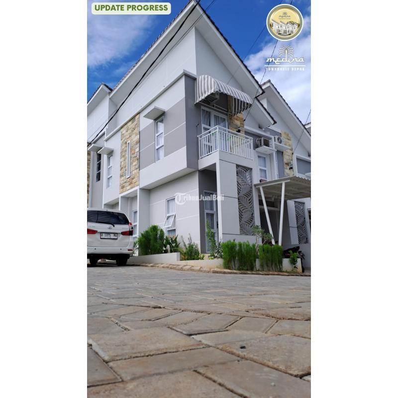 Dijual Rumah Medina Townhouse Depok Cluster Termurah Skema Syariah Developer Tanpa Bank - Depok