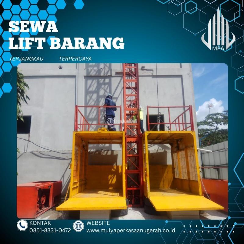 Sewa Lift Barang Proyek di Malang PT Mulya Perkasa Anugerah - Malang Kota