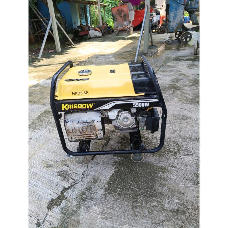 Mesin Genset Krisbow 5500 Watt Ex Rumah Parung - Bogor