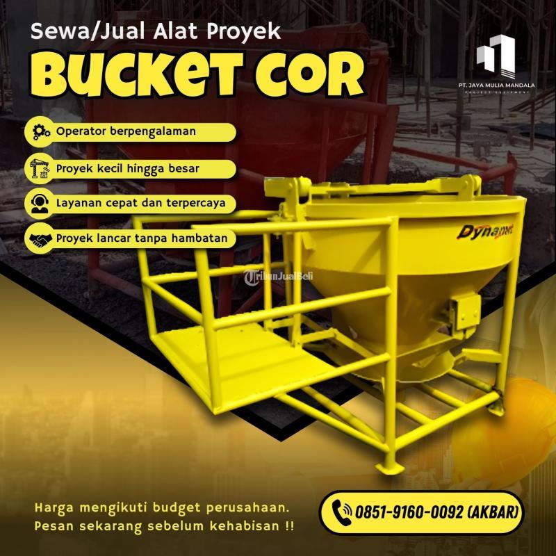 Bucket Cor 1 m Solusi Efisien untuk Pengecoran Beton - Surabaya