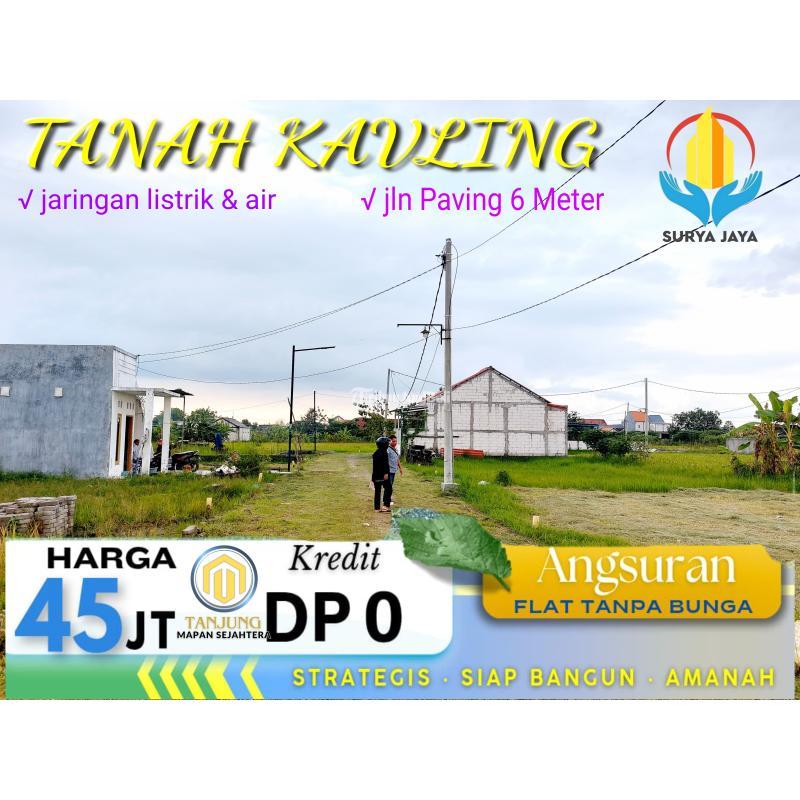 Dijual Tanah Kavling, Luas 65m2, Siap Bangun, Kedamean - Gresik