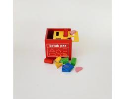 APE Sorting Box PAUD Mainan Sortasi Geometri Huruf Angka Anak TK - Kubu Raya