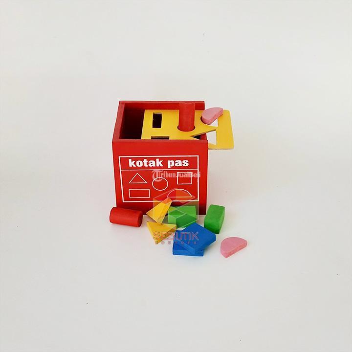 APE Sorting Box PAUD Mainan Sortasi Geometri Huruf Angka Anak TK - Kubu Raya