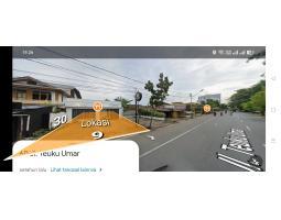 Jual Tanah Luas 278 m2 Lokasi Pinggir Jalan Teuku Umar Ukuran 9x30. Harga 8.9M. Nego - Pontianak