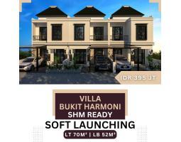 Dijual Rumah Villa Bukit Harmoni Tipe 52 2KT 2KM Legalitas SHM - Malang 