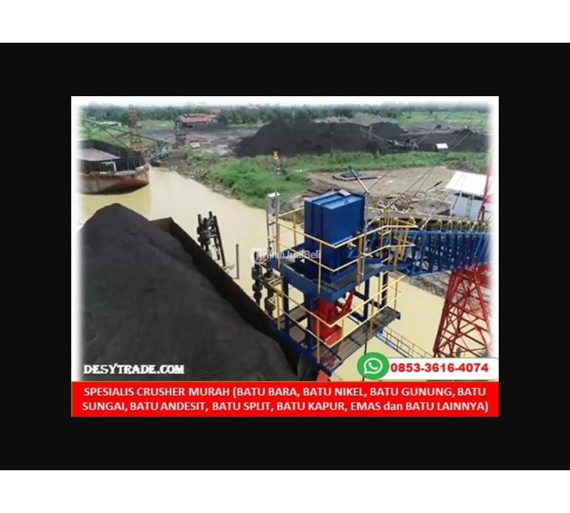 Fabrikasi Coal Crusher Plant Alat Pemecah Batubara - Palembang
