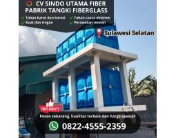 Pabrik Tangki Air Fiberglass Terbaik - Luwu Timur