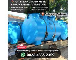 Pabrik Tangki Air Fiberglass Terbaik - Pinrang