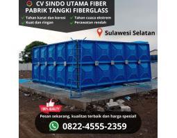 Pabrik Tangki Air Fiberglass Terbaik - Sidenreng Rappang, Sulawesi 