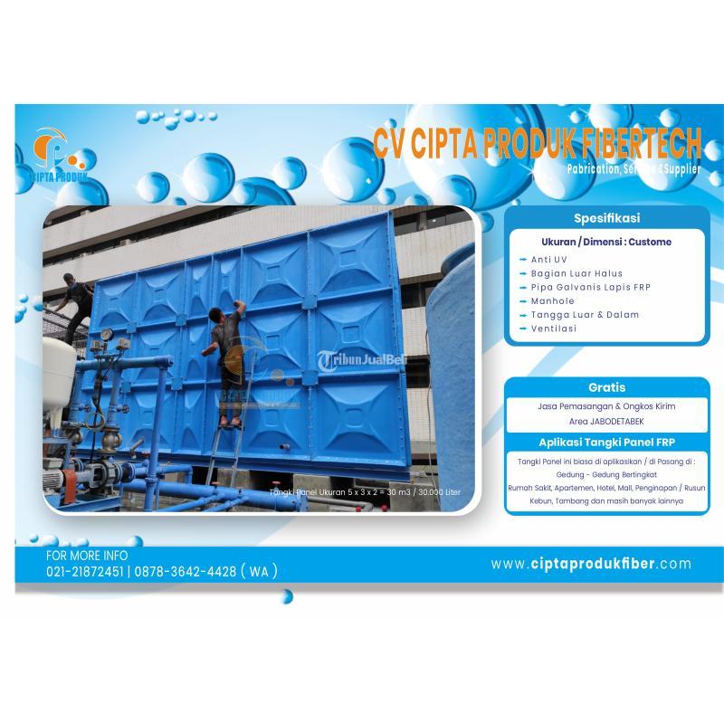 Tangki Panel FRP Roof Tank Panel Cipta Produk - Bekasi