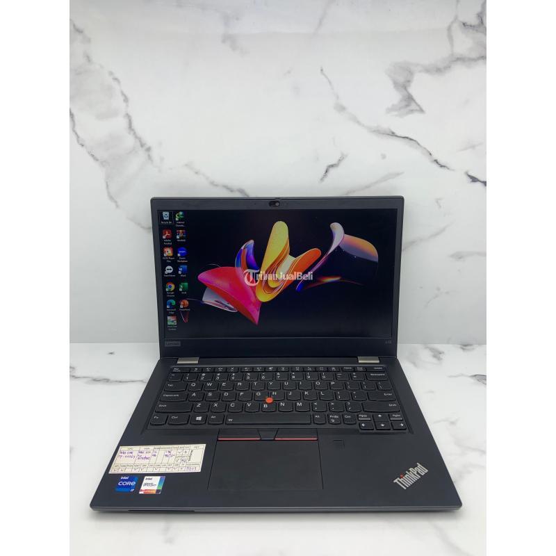 Dijual Laptop Second, LENOVO THINKPAD L13 LIMITED, CORE I7-116567 INTEL IRIS XE GRAPHICS, RAM 16GB, SSD 1TB, Touchscreen, Garansi 1 Bulan, Kondisi Normal, Kelengkapan Tas dan Cas - Malang