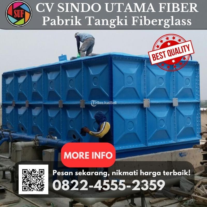 Produsen Tangki Fiberglass Termurah - Mahakam Ulu