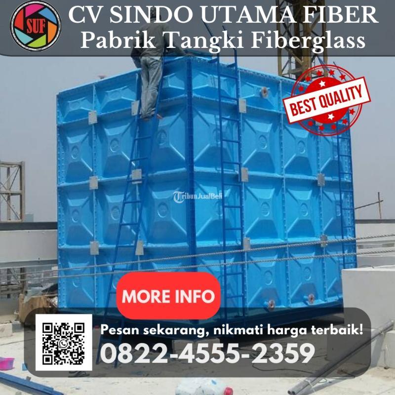 Produsen Tangki Fiberglass Termurah - Mahakam Ulu