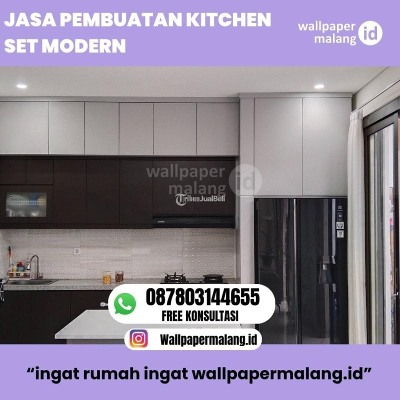 Jasa Pembuatan Kitchen Set Modern - Malang 