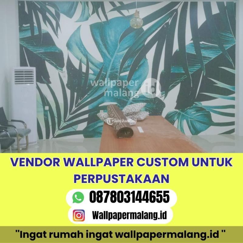 Vendor Wallpaper Custom Untuk Perpustakaan - Malang Kota