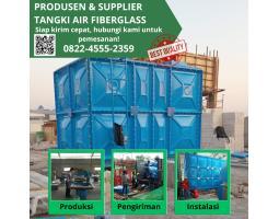 Kontraktor Dan Pabrik Tangki Fiberglass - Sleman 