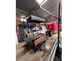 Booth Sepeda Manual Jualan Steak Ayam - Kudus
