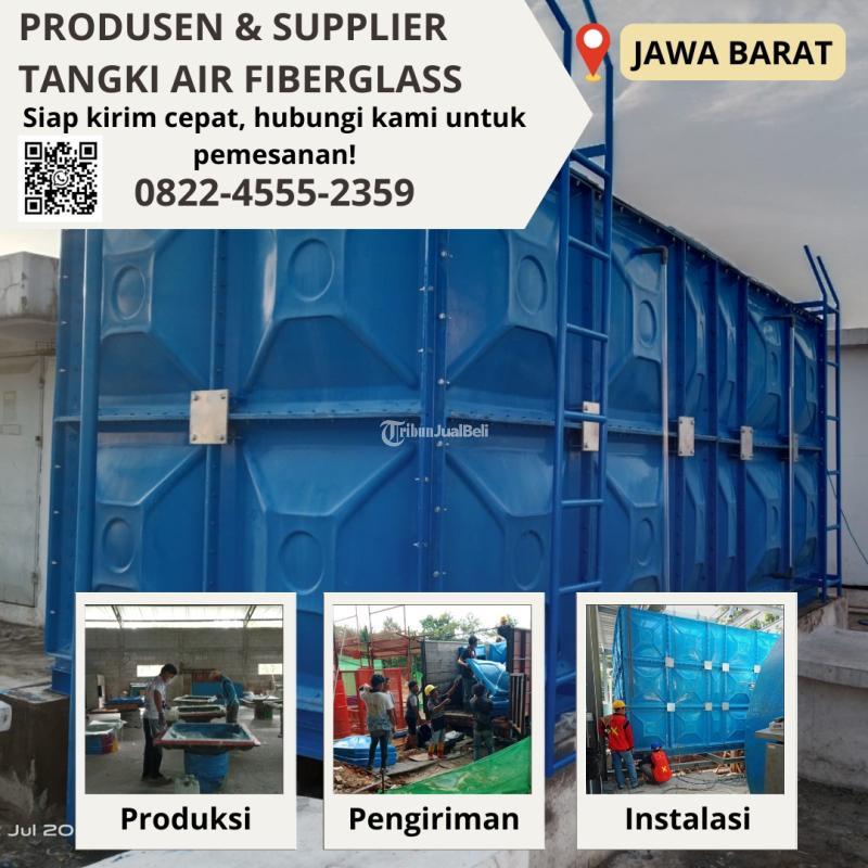 Kontraktor dan Pabrik Tangki Fiberglass - Karawang
