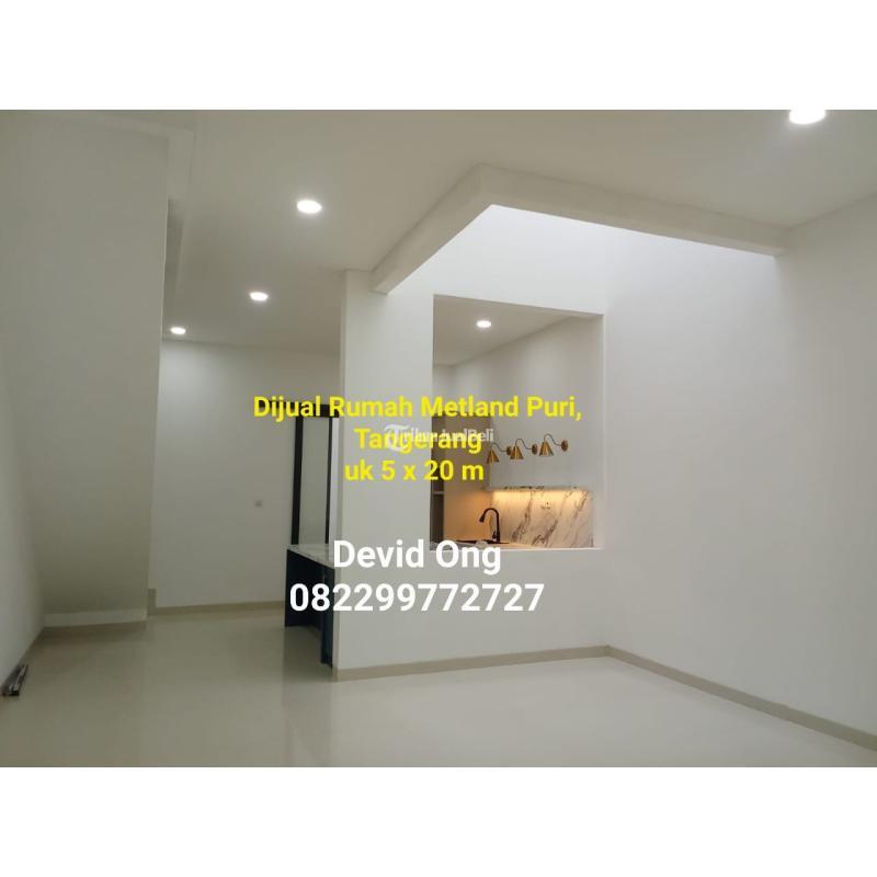 Dijual Rumah Baru Metland Puri Luas 100 m2 - Tangerang