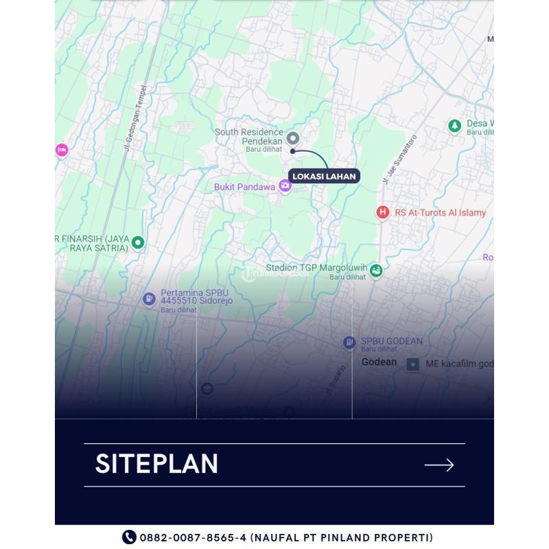 Dijual Tanah Kavling Siap Bangun Legalitas SHM - Sleman