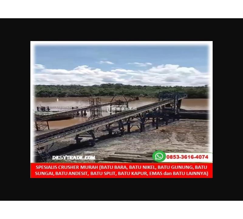 Produsen Stone Crusher Plant, Alat Pemecah Batu Sungai Kali, Gowa - Sulawesi Selatan