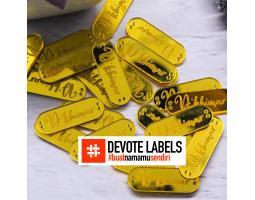 Label Akrilik DevoteLabels.com - Bangka Selatan 