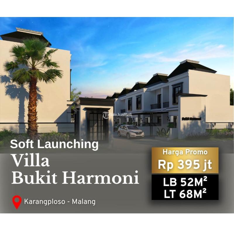 Dijual Villa 2KT 2KM di Karangploaso View Gunung Arjuna - Malang 